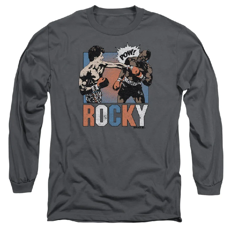 Rocky Long Sleeve T-Shirt Pow Charcoal Tee