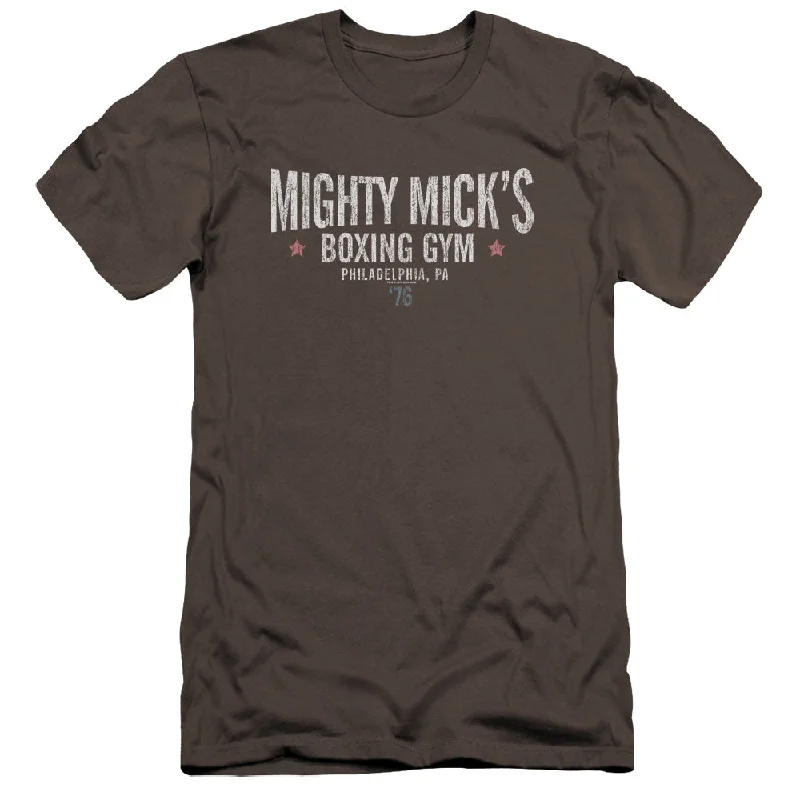 Rocky Premium Canvas T-Shirt Mighty Micks Boxing Charcoal Tee