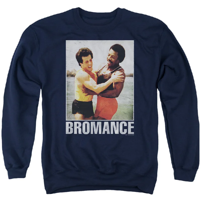 Rocky Sweatshirt Balboa and Creed Bromance Navy Pullover