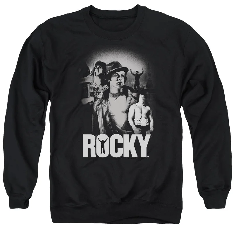 Rocky Sweatshirt Champion Collage Black Pullover