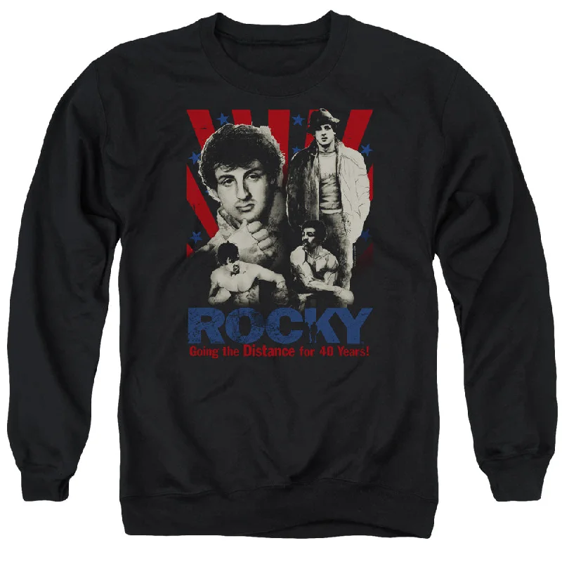 Rocky Sweatshirt Going the Distance Black Pullover