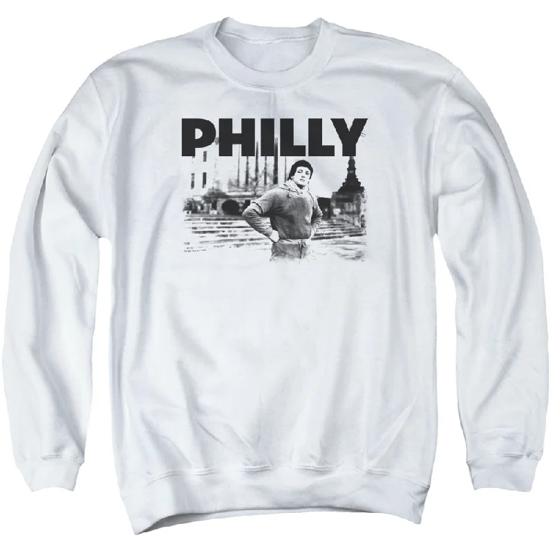 Rocky Sweatshirt Philly White Pullover