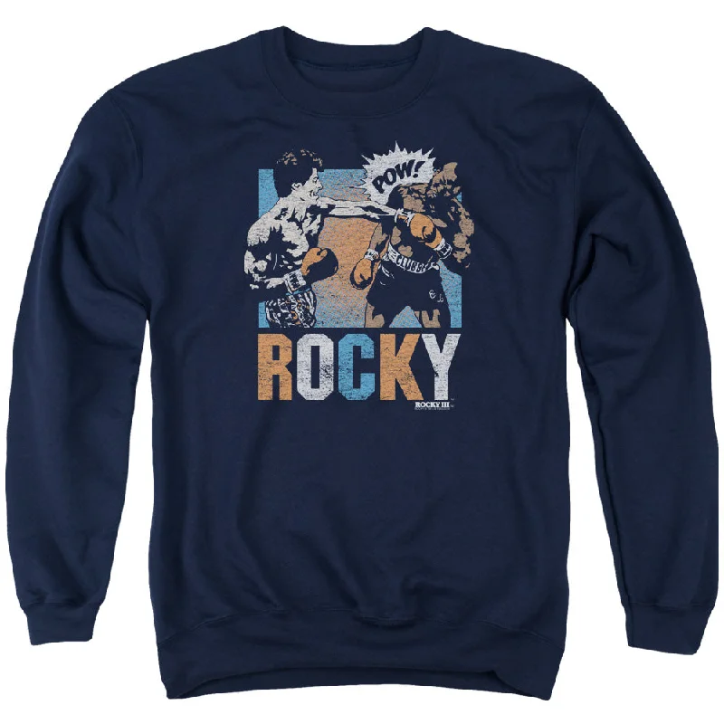 Rocky Sweatshirt Pow Navy Pullover