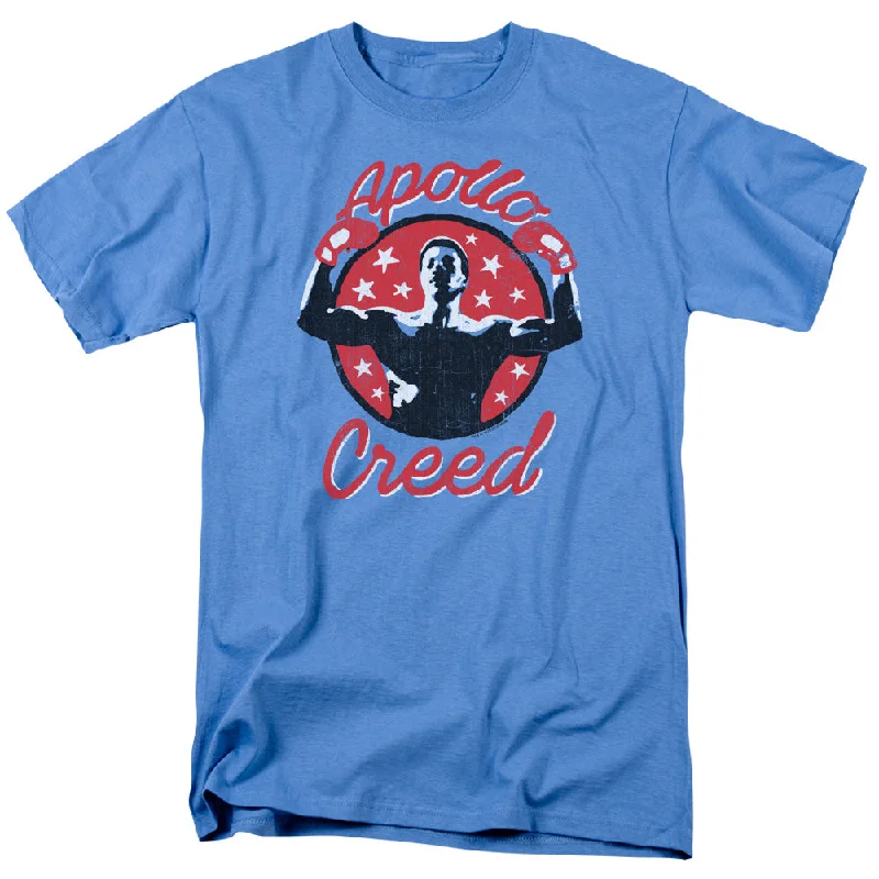 Rocky T-Shirt Apollo Creed Star Carolina Blue Tee