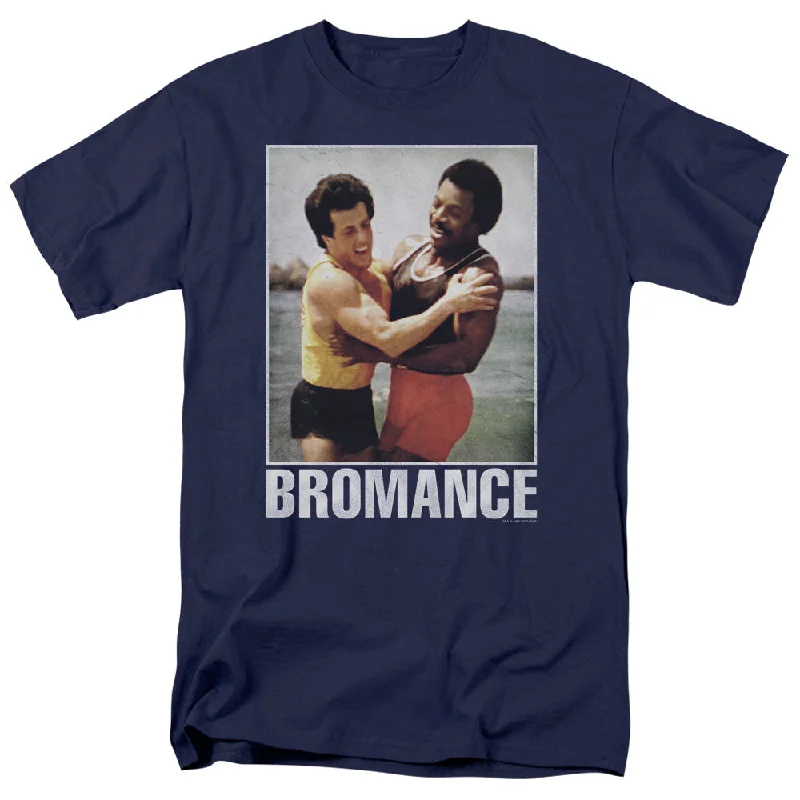 Rocky T-Shirt Balboa and Creed Bromance Navy Tee