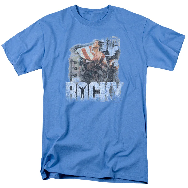 Rocky T-Shirt Champion Vintage Photo Carolina Blue Tee