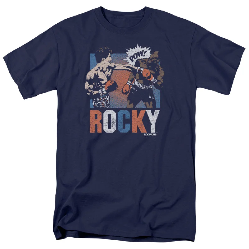 Rocky T-Shirt Pow Navy Tee