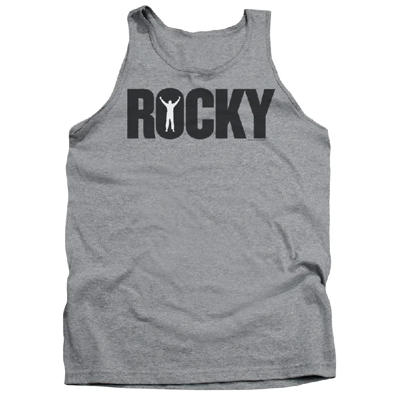 Rocky Tanktop Classic Logo Athletic Heather Tank