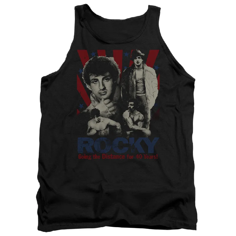 Rocky Tanktop Going the Distance Black Tank