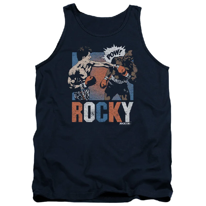 Rocky Tanktop Pow Navy Tank