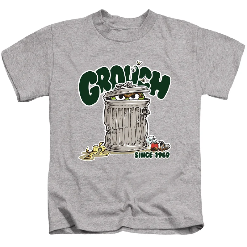 Sesame Street Boys T-Shirt Grouch Since 1969 Heather Tee