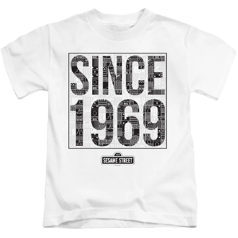 Sesame Street Boys T-Shirt Since 1969 White Tee