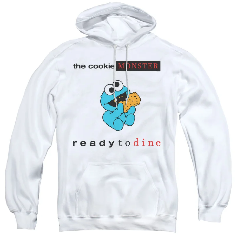 Sesame Street Hoodie Ready to Dine White Hoody