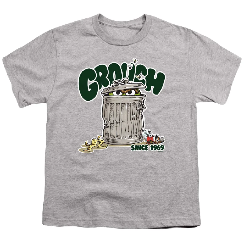 Sesame Street Kids T-Shirt Grouch Since 1969 Heather Tee