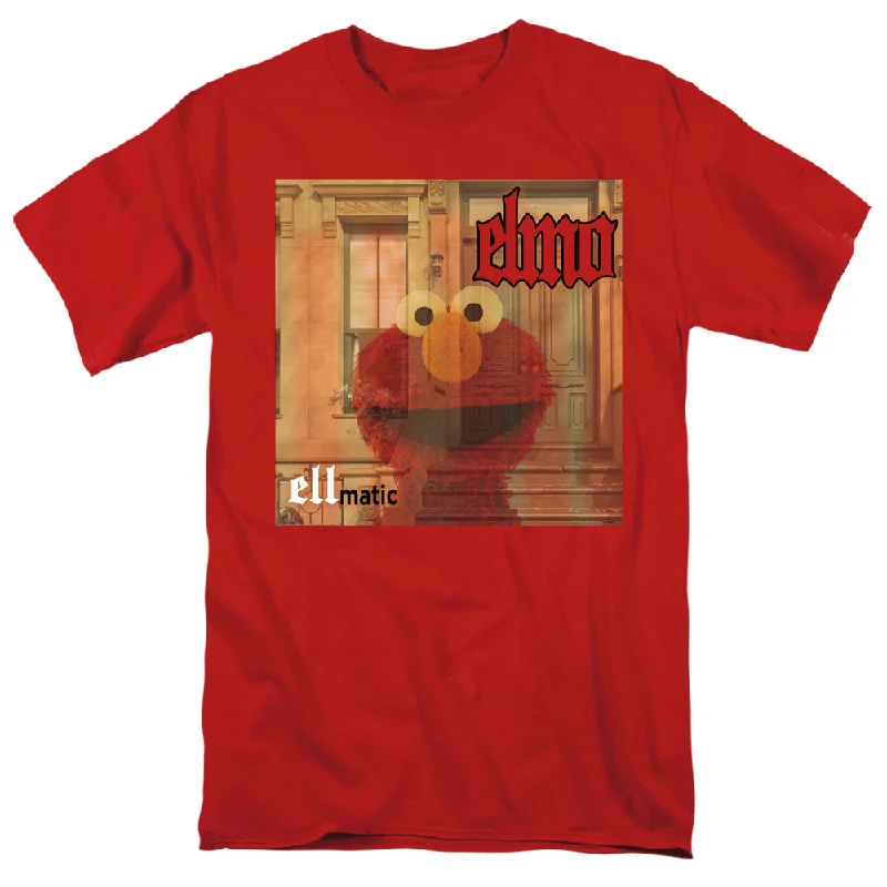 Sesame Street T-Shirt Elmo Ellmatic Red Tee