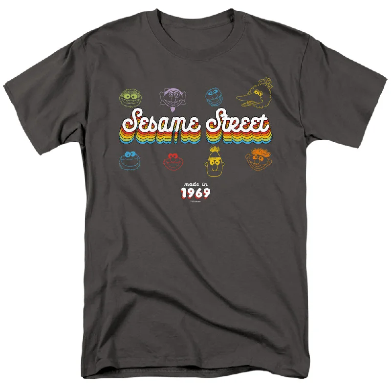 Sesame Street T-Shirt Made in 1969 Charcoal Tee