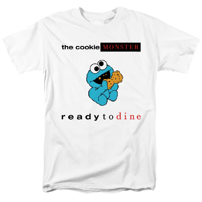 Sesame Street T-Shirt Ready to Dine White Tee