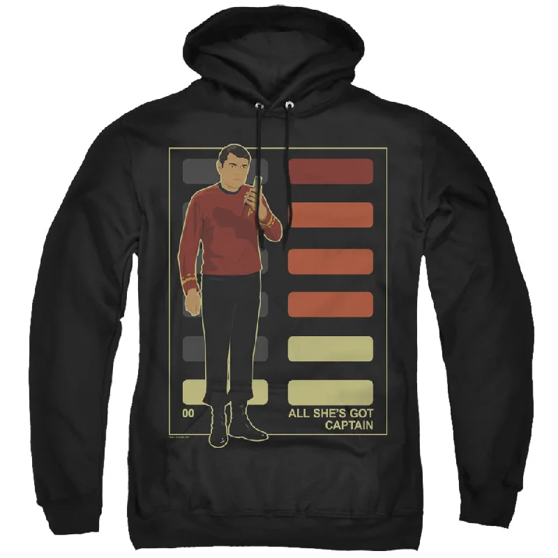 Star Trek Hoodie All Shes Got Captain Black Hoody