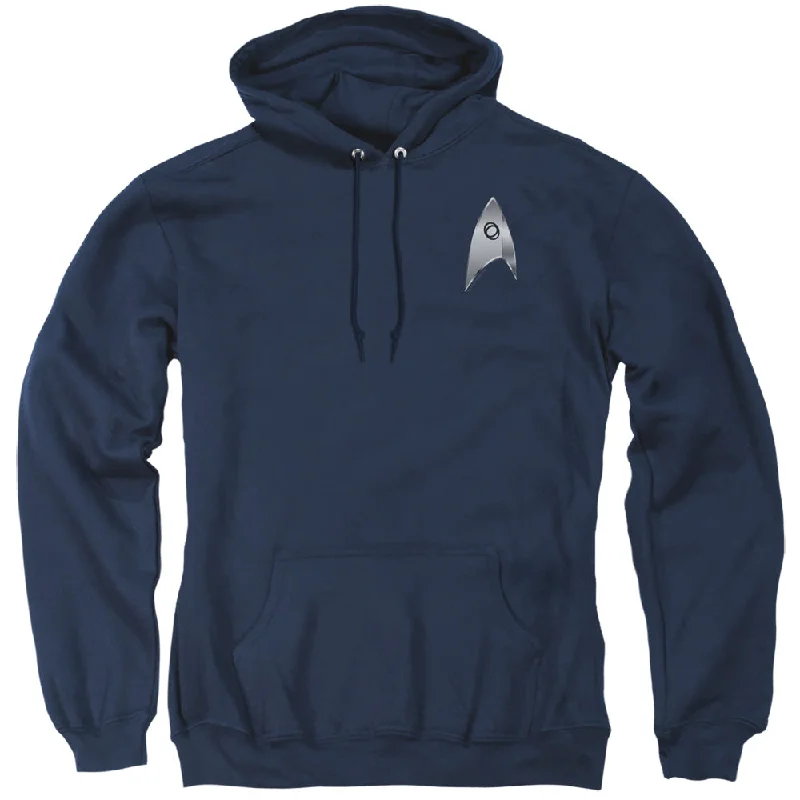 Star Trek Hoodie Discovery Science Badge Navy Hoody