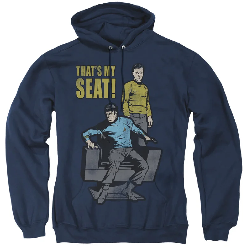 Star Trek Hoodie Thats My Seat Navy Hoody