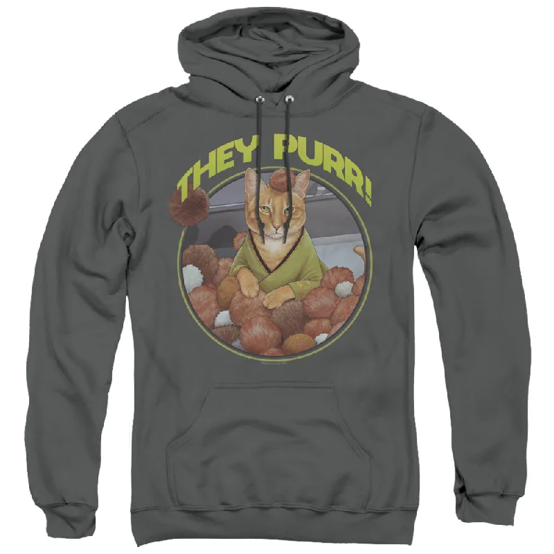 Star Trek Hoodie They Purr Charcoal Hoody