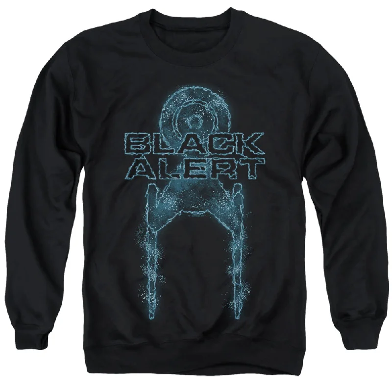 Star Trek Sweatshirt Black Alert Black Pullover