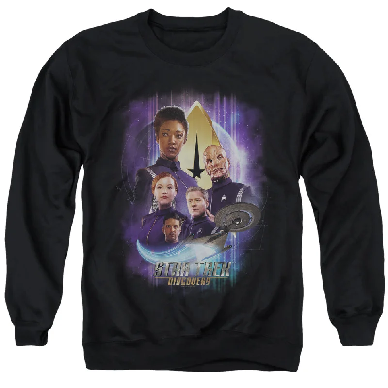 Star Trek Sweatshirt Characters Black Pullover