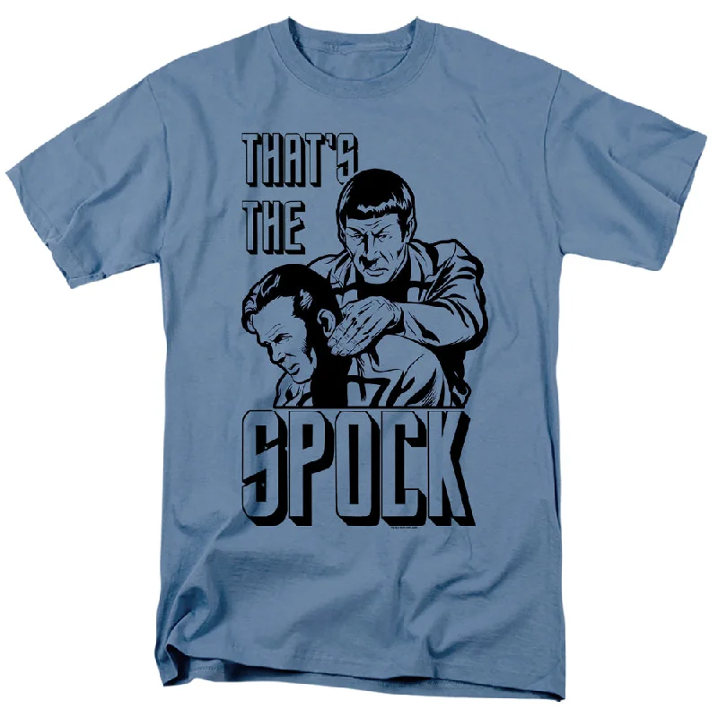 Star Trek T-Shirt Thats The Spock Carolina Blue Tee