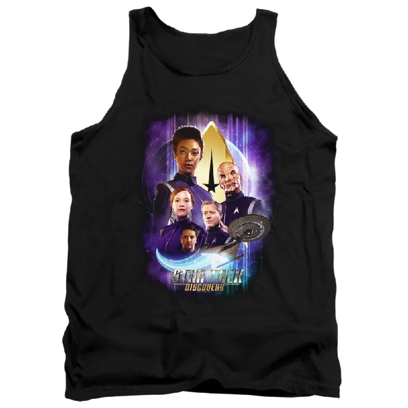 Star Trek Tanktop Characters Black Tank