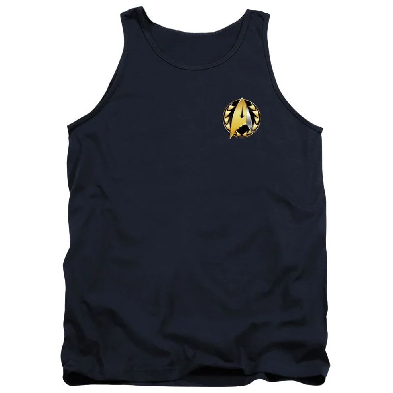 Star Trek Tanktop Discovery Admiral Badge Navy Tank