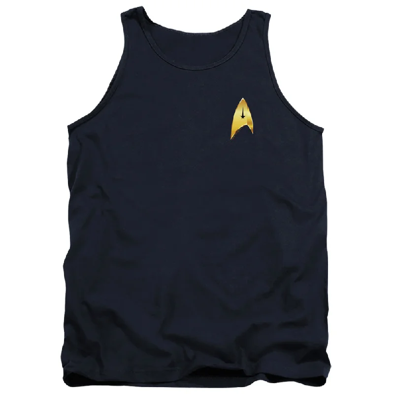 Star Trek Tanktop Discovery Command Badge Navy Tank