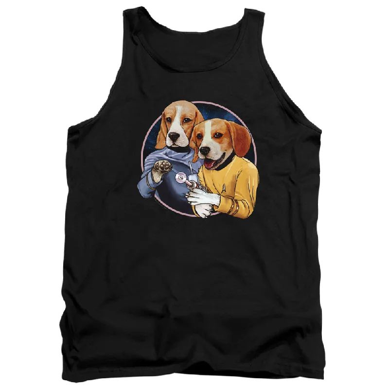 Star Trek Tanktop Dogs Black Tank