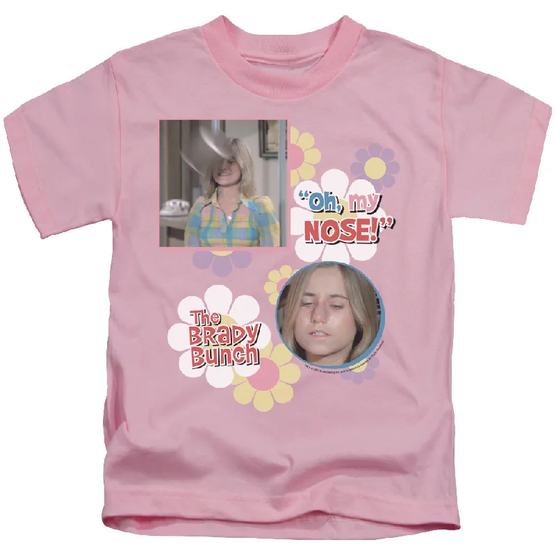 The Brady Bunch Boys T-Shirt My Nose Pink Tee