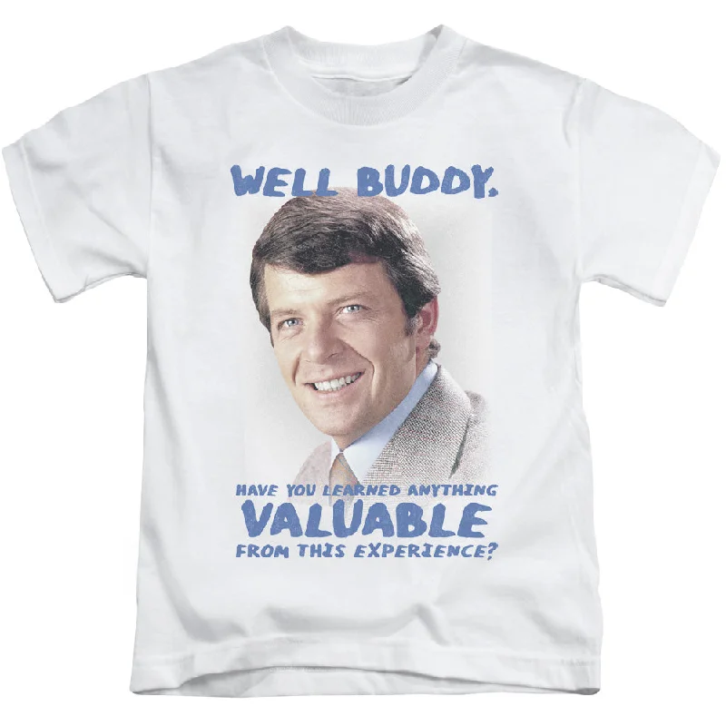 The Brady Bunch Boys T-Shirt Well Buddy White Tee