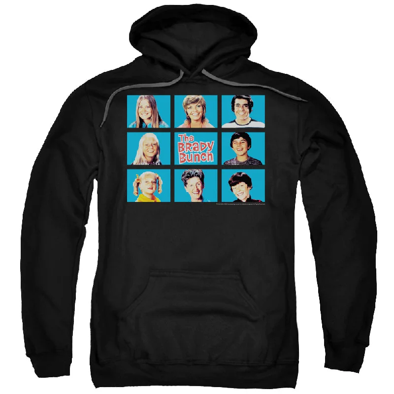 The Brady Bunch Hoodie Family Framed Black Hoody