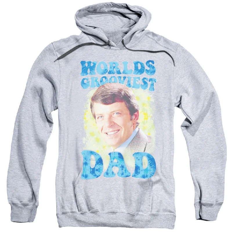 The Brady Bunch Hoodie Worlds Grooviest Dad Athletic Heather Hoody