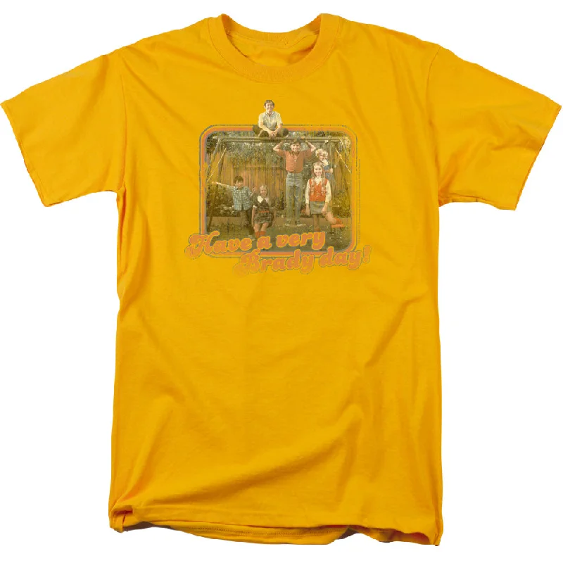 The Brady Bunch T-Shirt Have a Very Brady Day Gold Tee