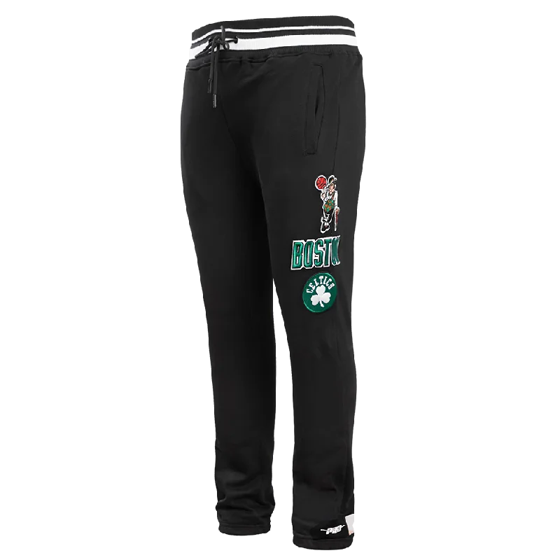 NBA BOSTON CELTICS RETRO CLASSIC MEN'S SWEATPANT (BLACK)