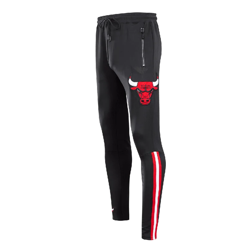 NBA CHICAGO BULLS CLASSIC MEN'S TRACK PANT (BLACK)