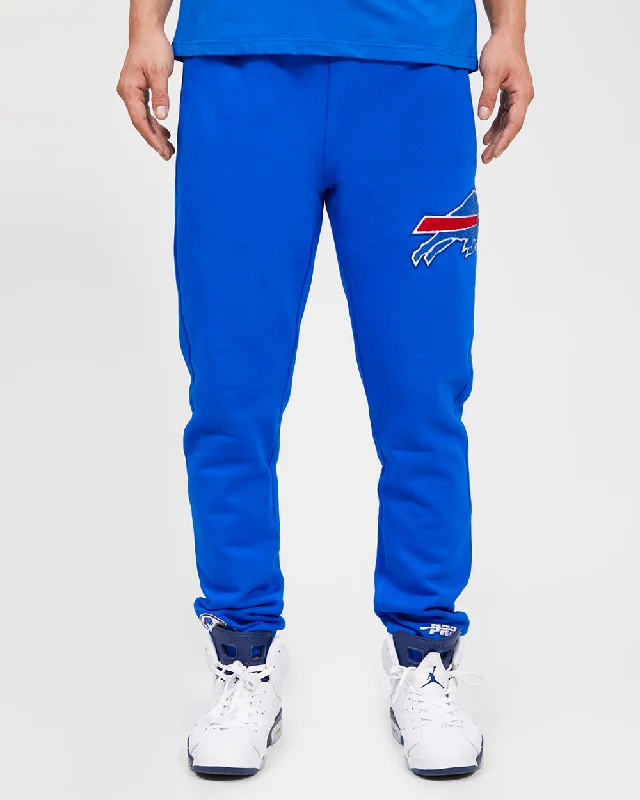 NFL BUFFALO BILLS MASH UP FLC SWEATPANT (ROYAL/RED)