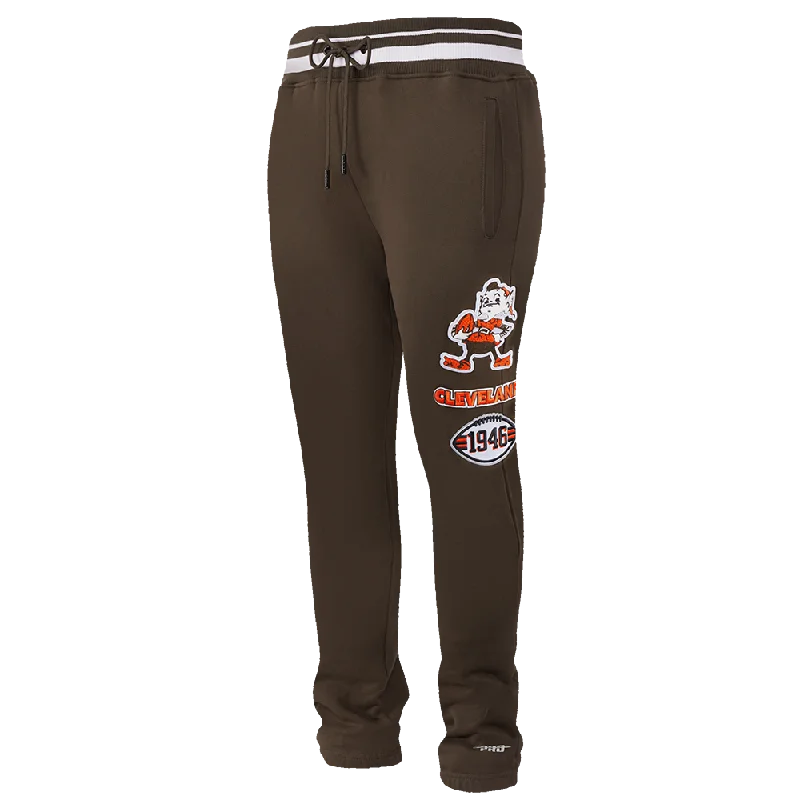 NFL CLEVELAND BROWNS RETRO CLASSIC MEN'S SWEATPANT (BROWN)