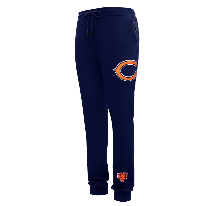 NFL CHICAGO BEARS CLASSIC CHENILLE MEN'S JOGGER (MIDNIGHT NAVY)