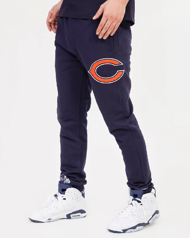 NFL CHICAGO BEARS MASH UP FLC SWEATPANT (MIDNIGHT NAVY/ORANGE/ MIDNIGHT)