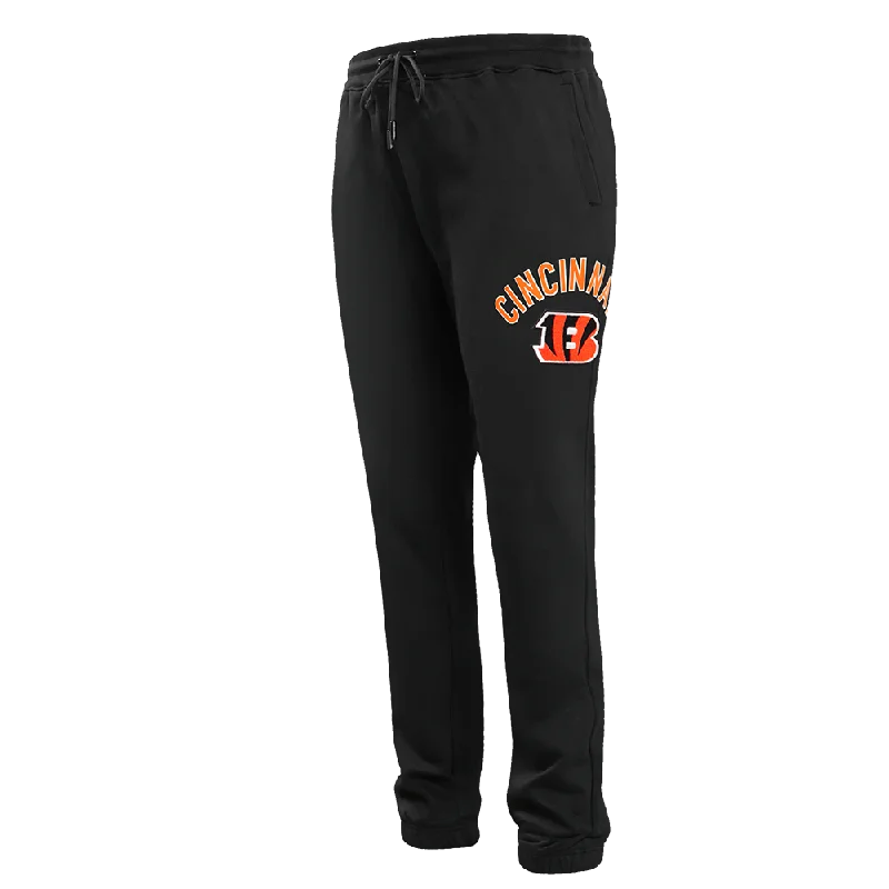 NFL CINCINNATI BENGALS CLASSIC MEN'S SWEATPANT (BLACK)