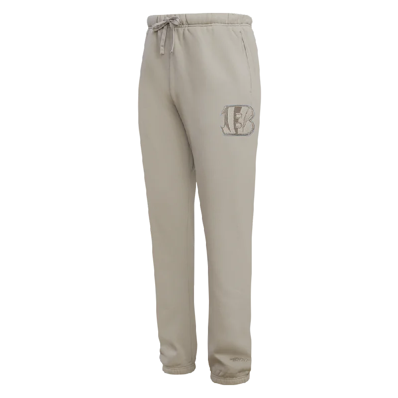 NFL CINCINNATI BENGALS NEUTRAL FLC SWEATPANT (TAUPE)