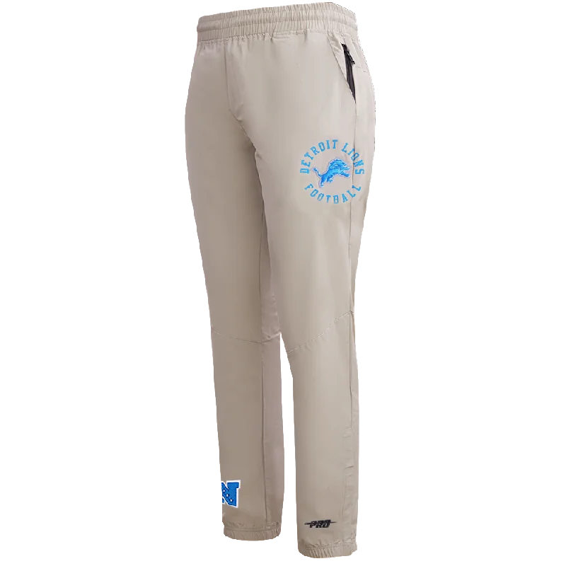 NFL DETROIT LIONS HYBRID MEN'S WOVEN PANT (KHAKI)