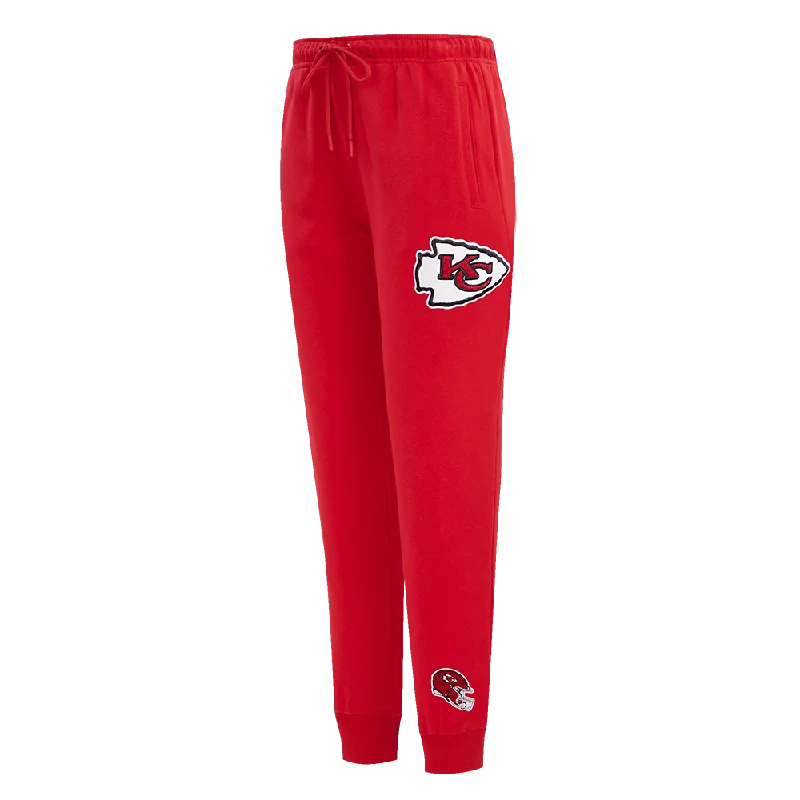 NFL KANSAS CITY CHIEFS CLASSIC CHENILLE MEN'S JOGGER (RED)