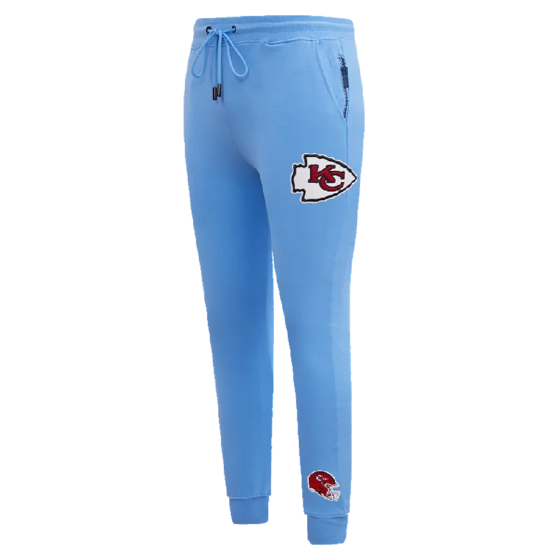 NFL KANSAS CITY CHIEFS CLASSIC CHENILLE MEN'S JOGGER (UNIVERSITY BLUE)