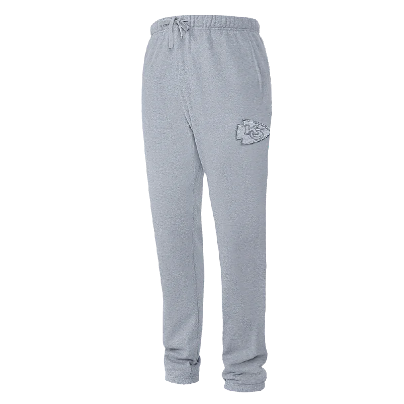 NFL KANSAS CITY CHIEFS NEUTRAL MEN'S SWEATPANT (DARK HEATHER GRAY)