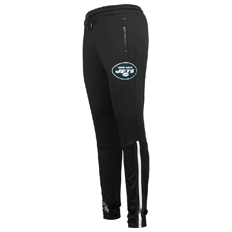 NFL NEW YORK JETS CLASSIC MEN'S TRACK PANT (BLACK)